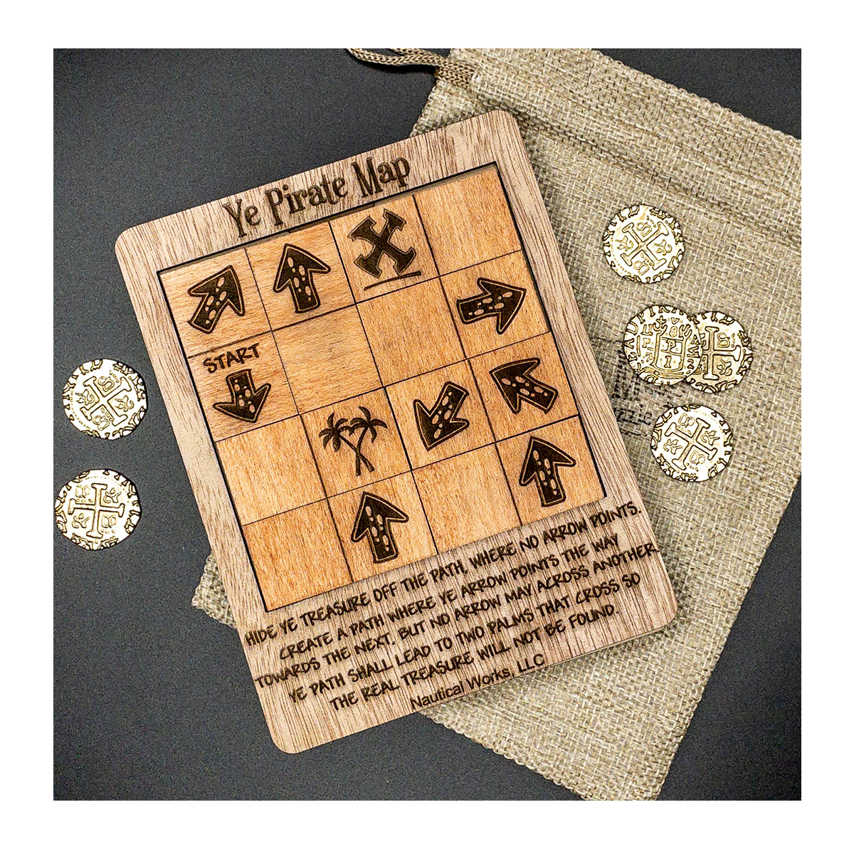 Ye Pirate Map
