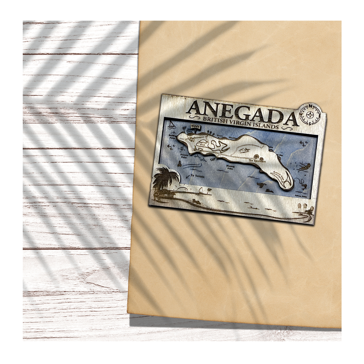 Wooden Magnetic Coasters